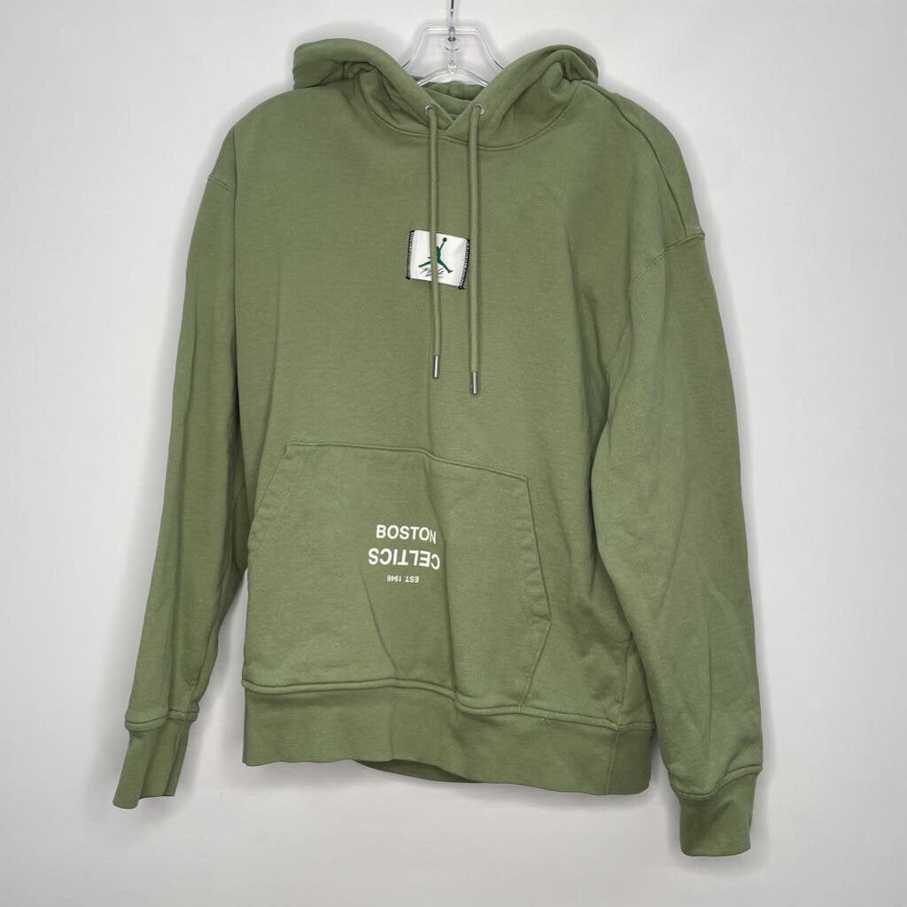 Air Jordan Sweatshirt L Green/Boston Celtics