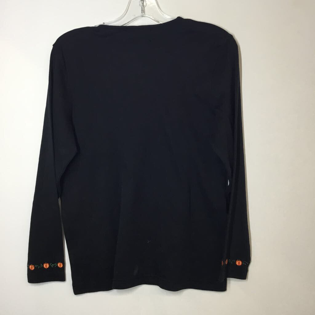 Long Sleeve M Black/Orange