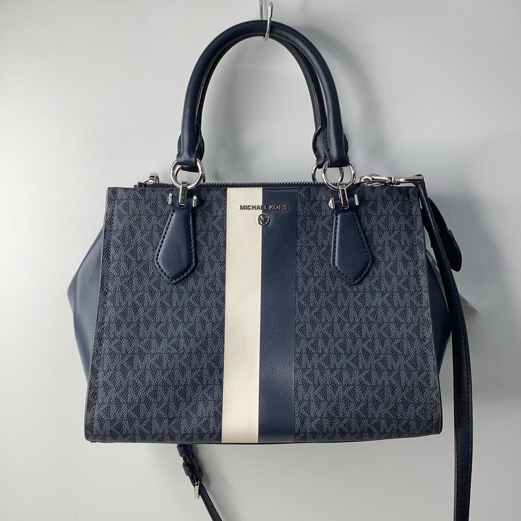 Michael Kors Purse Purses Navy/White