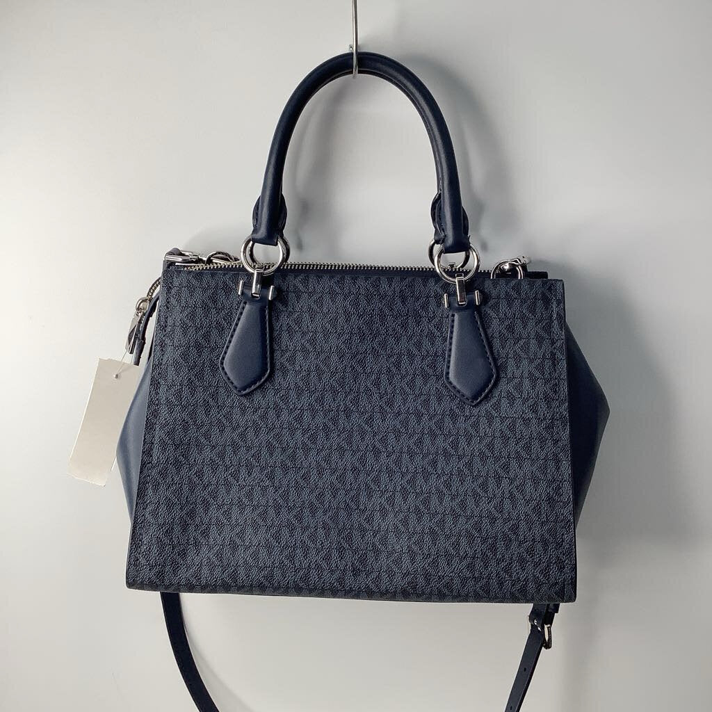 Michael Kors Purse Purses Navy/White
