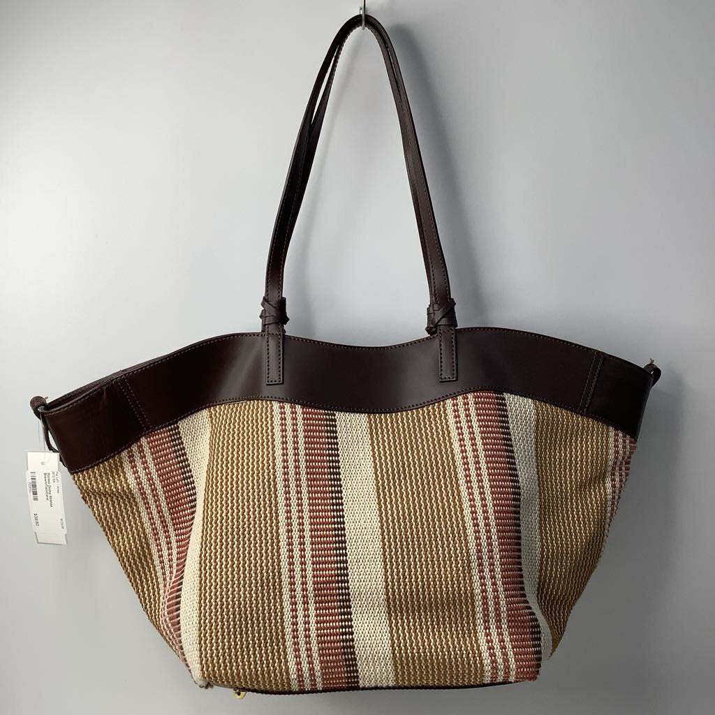 Purses Brown/Tan/Coral