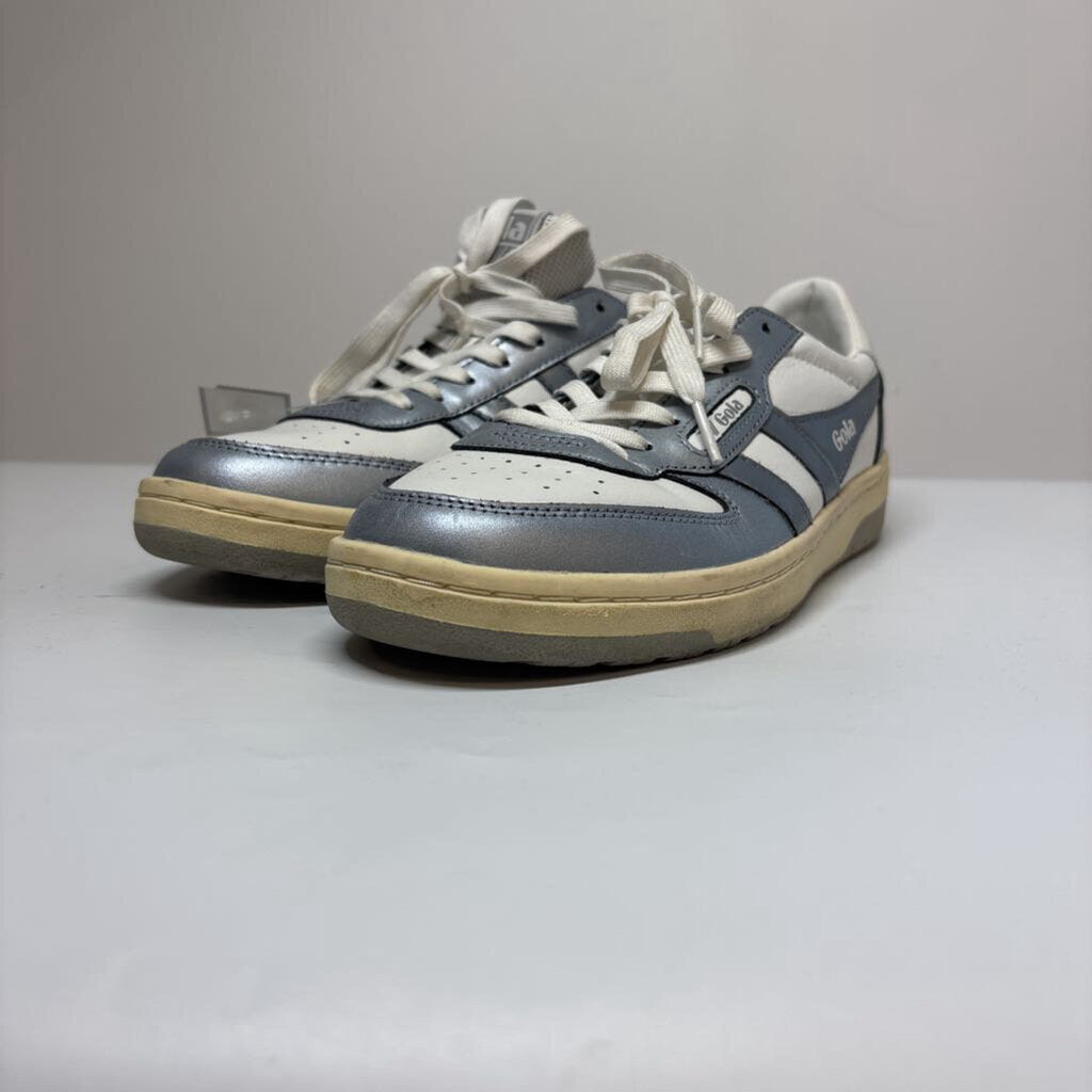 Gola Shoes 7.5 Silver/White