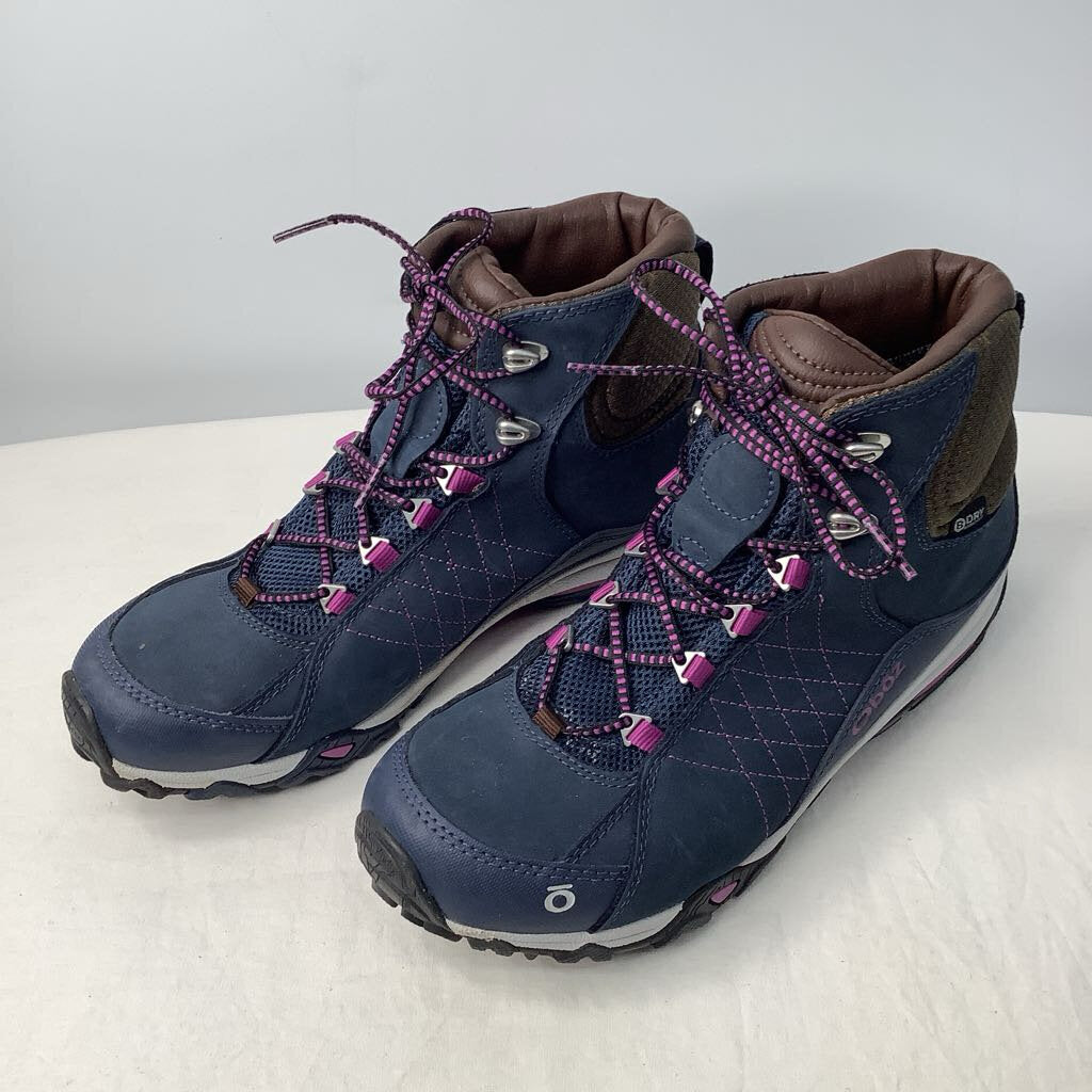Oboz Boots 9.5 Navy/Brown/Purple