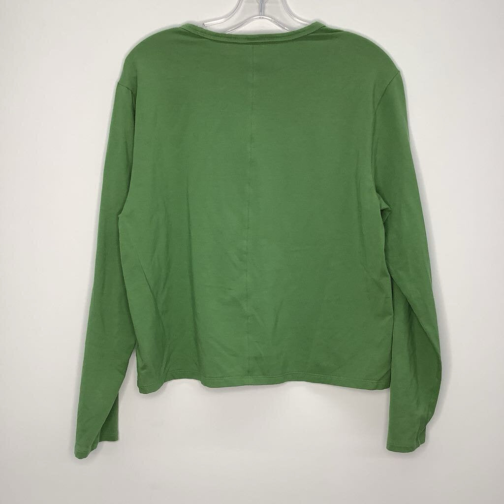 Athleta Athletic Tops L Green