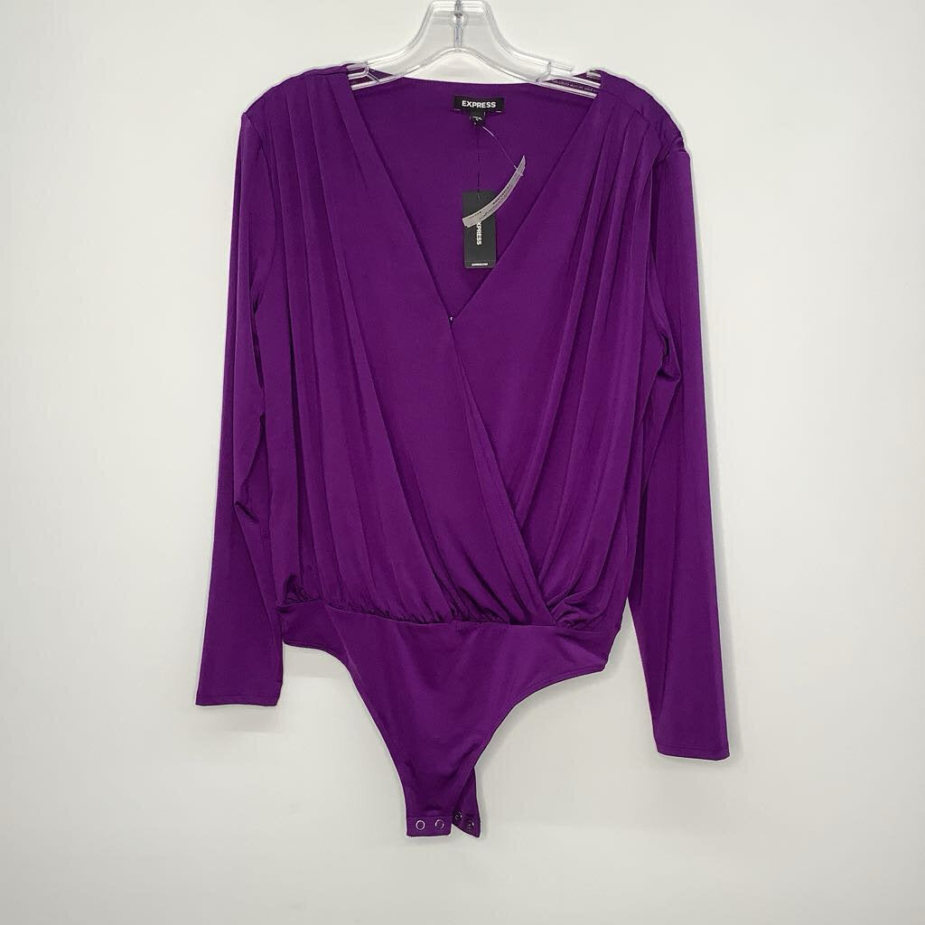 Express Long Sleeve M Purple