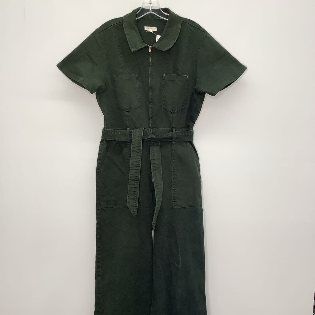 Good American Designer Outfit 4/S Dark Green Denim