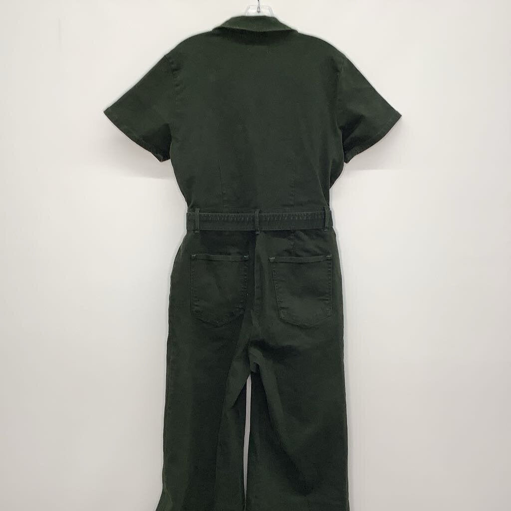 Good American Designer Outfit 4/S Dark Green Denim