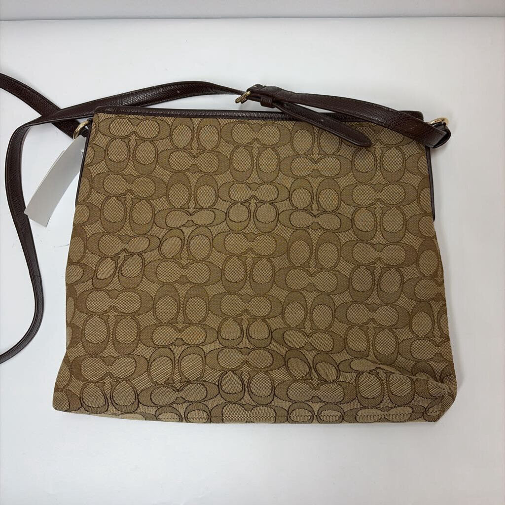 Coach Purses File Crossbody Brown