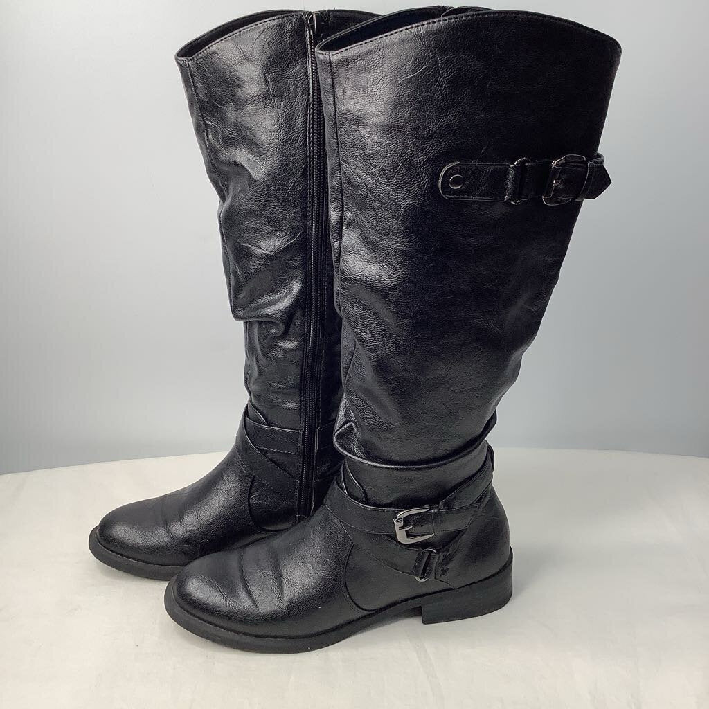 White Mountain Boots 6.5 Black