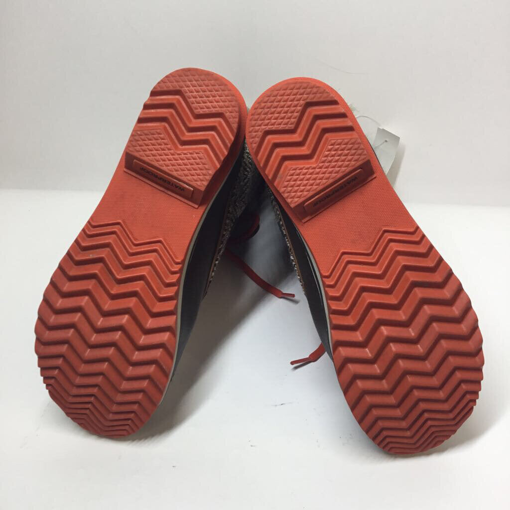 Sorel Boots 7.5 Brown/Orange/Herringbone