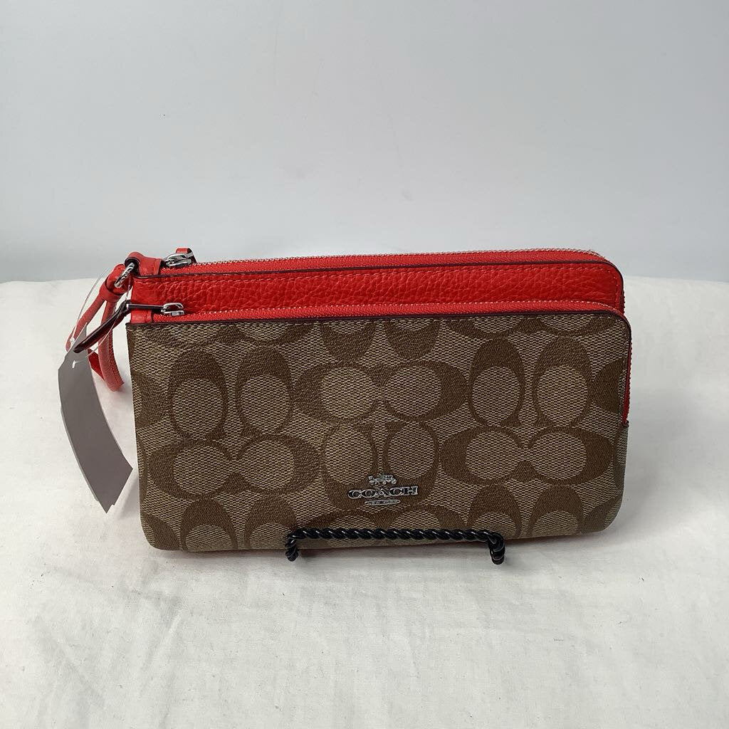 Coach Wallet Brown/Red