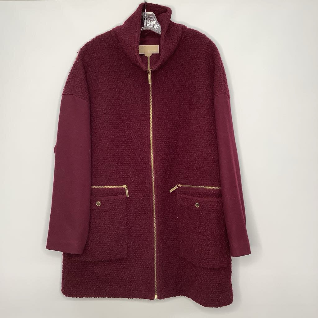 Michael Kors Clothing Outerwear L Burgundy