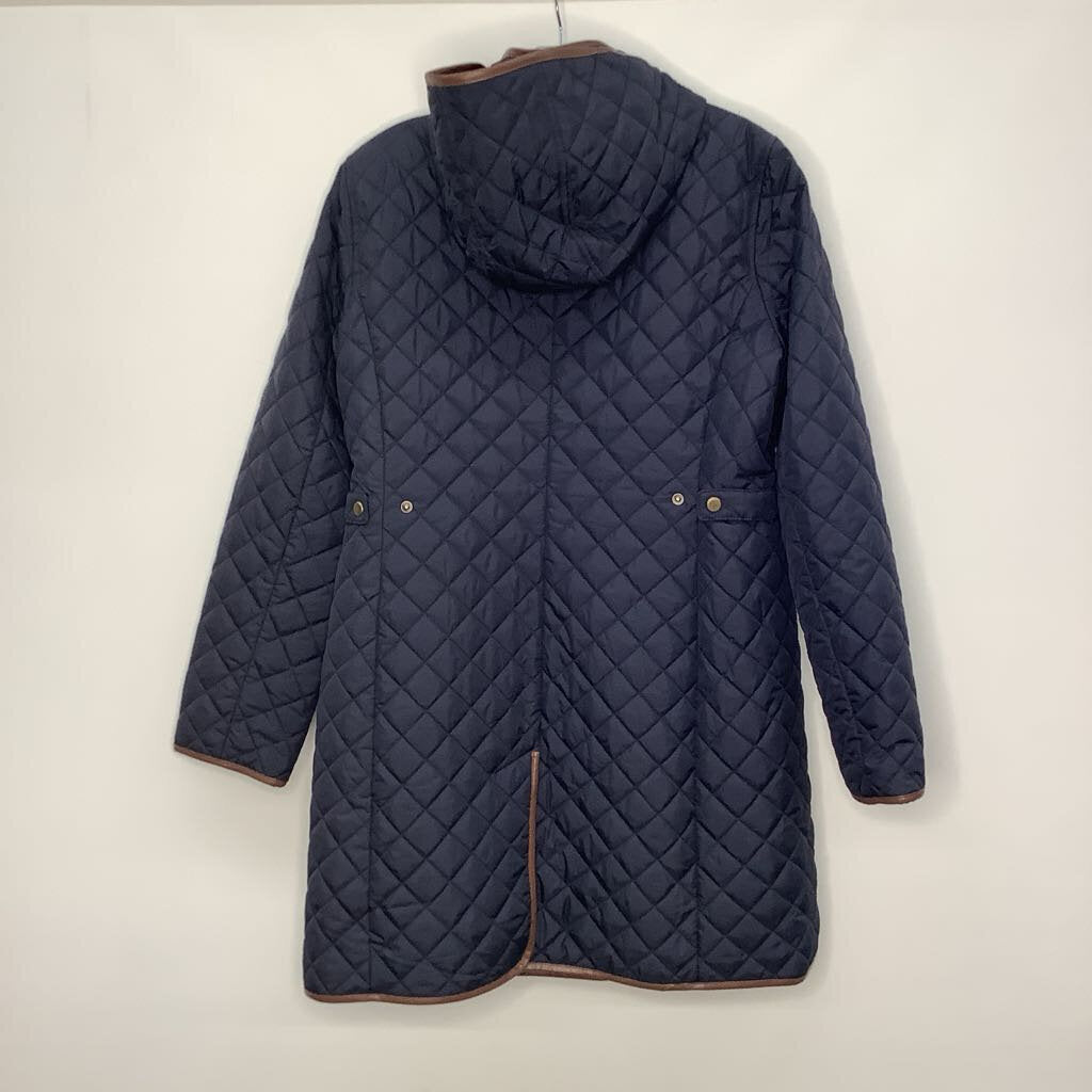 Ralph Lauren Outerwear L Navy Blue/Brown