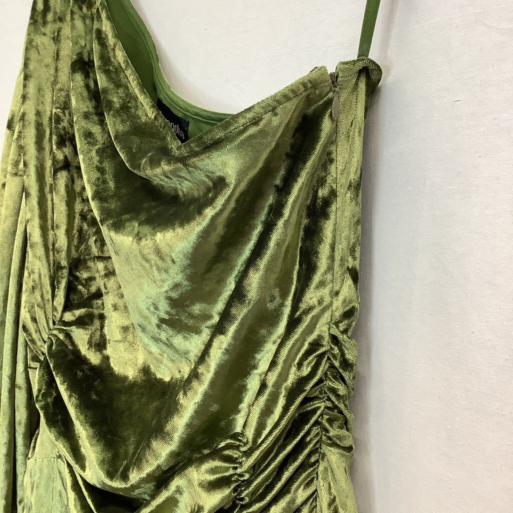 Dress 12 Green Velvet Embroidery